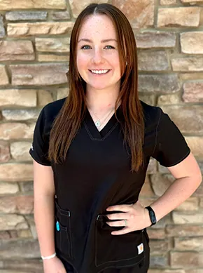 Keltzy, a dental assistant for Silverwolf Dental Spa
